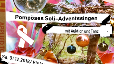 SCHRILLE NACHT, SCHÄBIGE NACHT - Pompöses Soli-Adventssingen