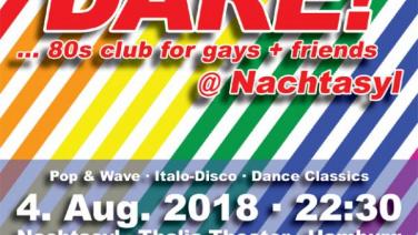 DARE! @ Nachtasyl, Thalia Theater, 80er, 80s, 80th, gay, Pop, Wave, Italo Disco, Dance Classics, Hamburg