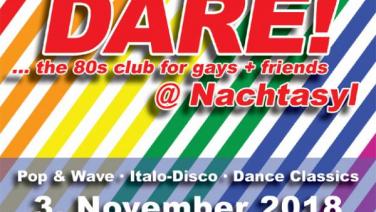 DARE! @ Nachtasyl, Thalia Theater, 80er, 80s, 80th, gay, Pop, Wave, Italo Disco, Dance Classics, Hamburg