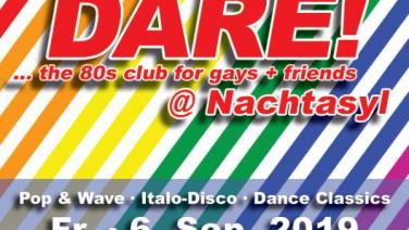 DARE! @ Nachtasyl, Thalia Theater, 80er, 80s, 80th, gay, Pop, Wave, Italo Disco, Dance Classics, Hamburg