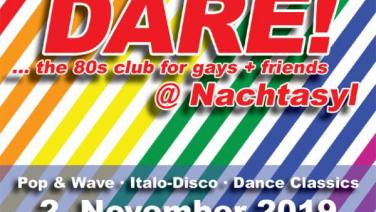 DARE! @ Nachtasyl, Thalia Theater, 80er, 80s, 80th, gay, queer, lgbt, Pop, Wave, Italo Disco, Dance Classics, Hamburg, frankie dare, wobo, wolfgang bonow, wham, young guns