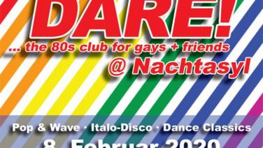 DARE! @ Nachtasyl, Thalia Theater, 80er, 80s, 80th, gay, queer, lgbt, Pop, Wave, Italo Disco, Dance Classics, Hamburg, frankie dare, chris flyke, christopher fleig, duran duran, hungry like a wolf